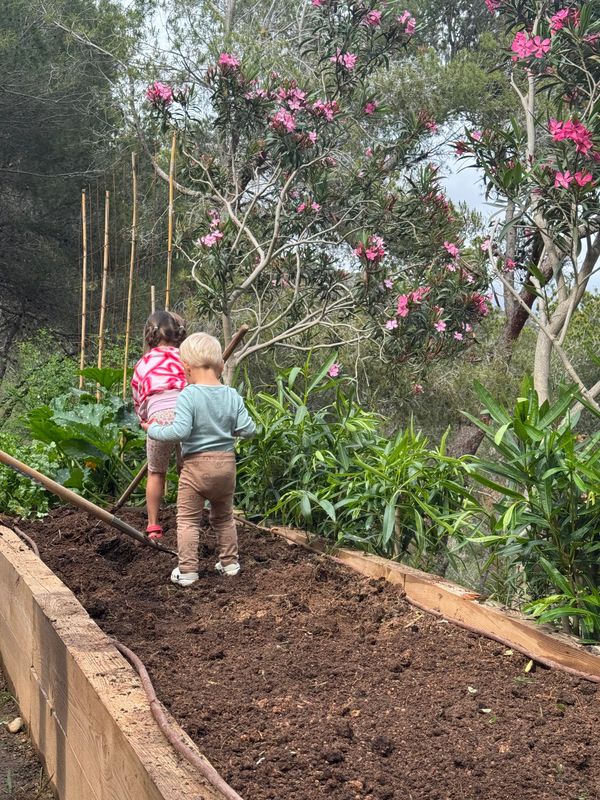 Mateo en zijn nichtje