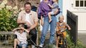 Gezin met drie kinderen bijzondere kindernamen Bruun