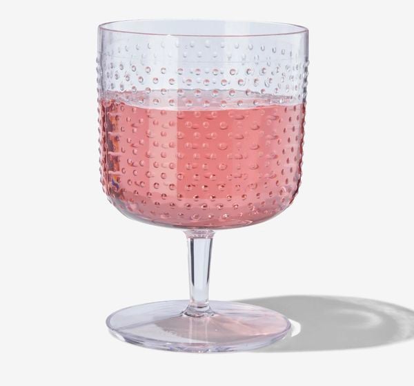 picknick wijnglas