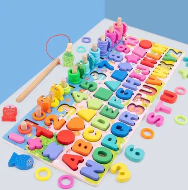 houten alfabet