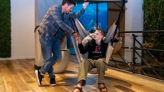 Filemon Wesselink en Niels bij Digibende