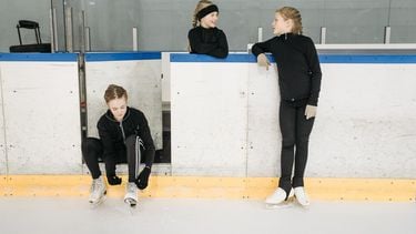 schaatsen met kinderen