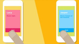 tinder babynamen babyname app