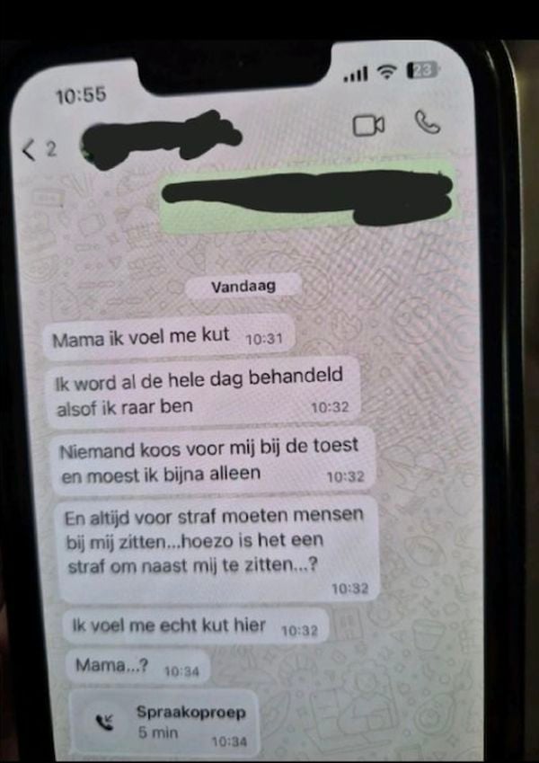 Appgesprek kind en moeder