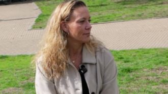 Nienke van der Meer heeft twee puberkinderen en is dakloos