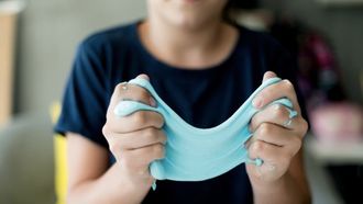 slijm maken op basis van scheerschuim