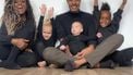 Mishaela en Vincent met hun adoptiekinderen