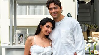 Anna Nooshin vierde vaderdag samen met Thijs Boermans