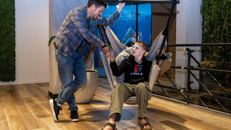 Filemon Wesselink en Niels bij Digibende