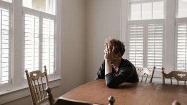 vrouw weg