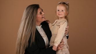 De dochter van Lanisha (26) heeft de zeldzame aandoening CHD: 'Ik kon alleen maar huilen'